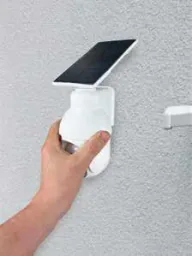 LED Solar Licht mit Kamera Attrappe Panta Solar Security 360