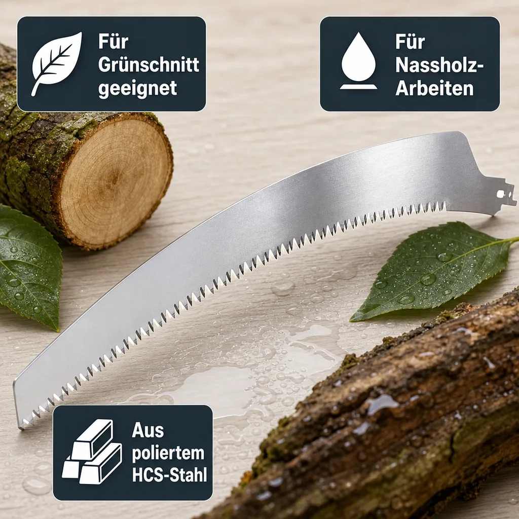 Säbelsägeblatt "Curved" für Holz