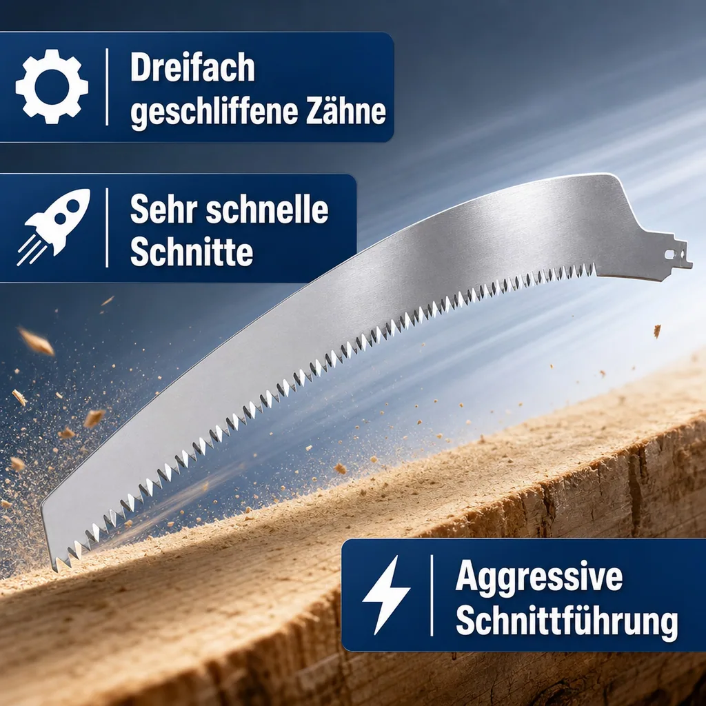 Säbelsägeblatt "Curved" für Holz