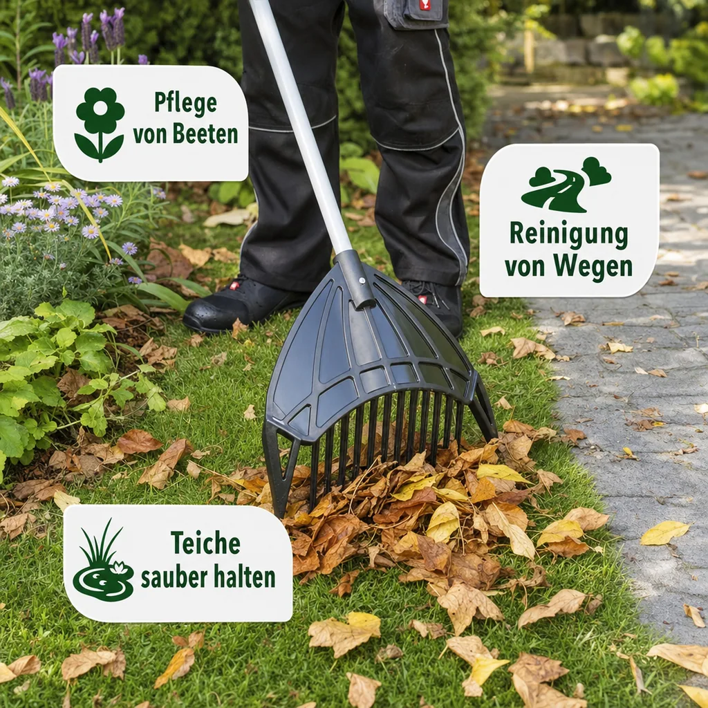Hof & Gartenschaufel groß 3-in-1 – ohne Stiel