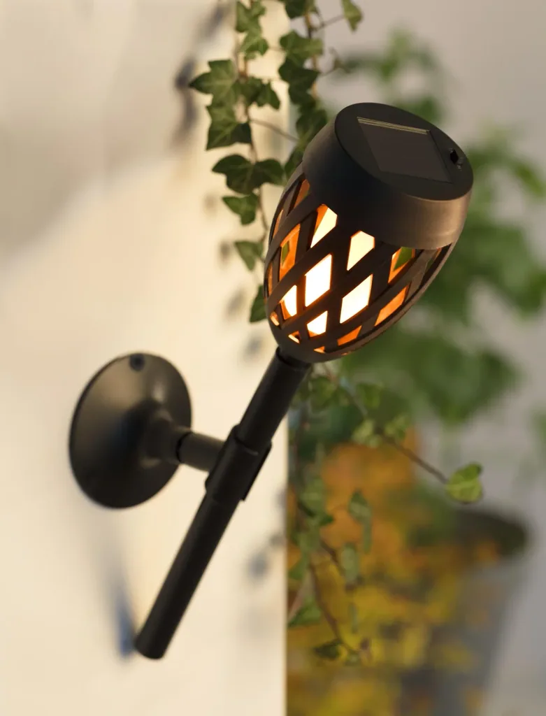 3 in 1 Solar Flammenleuchte