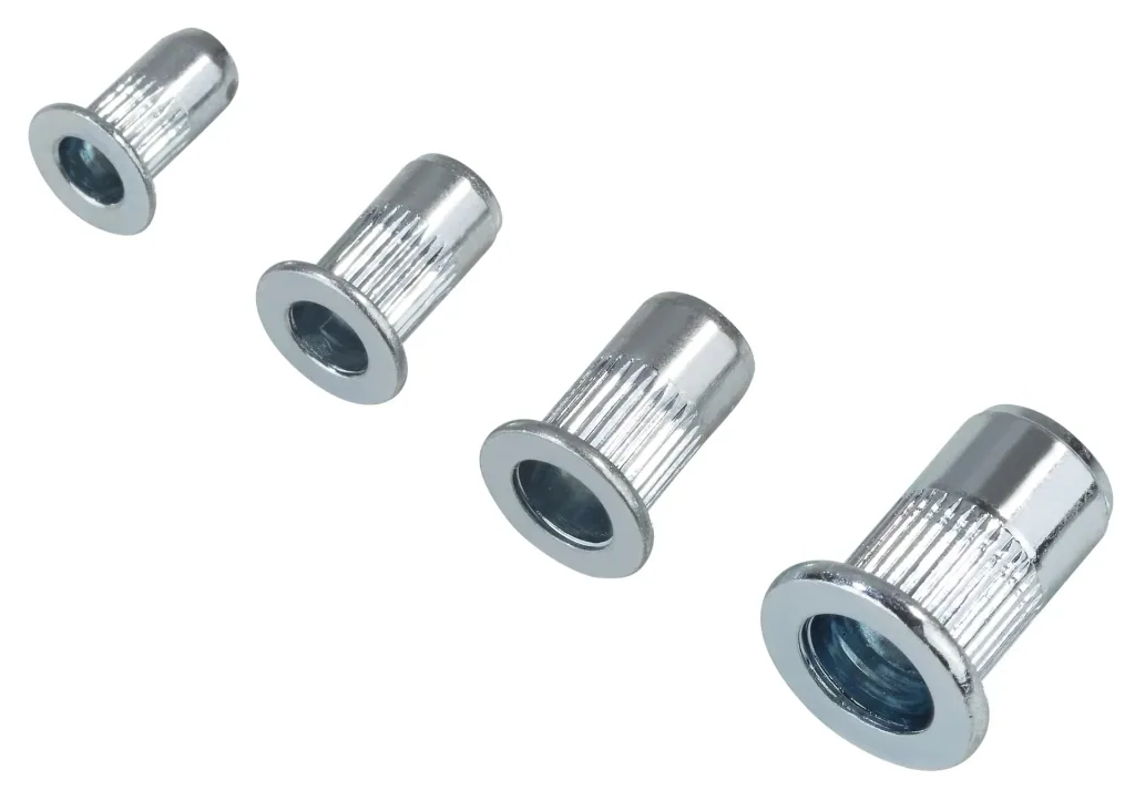 Blindnietmuttern Set 100 tlg.- M3, M4, M5, M6 je 25 Stück