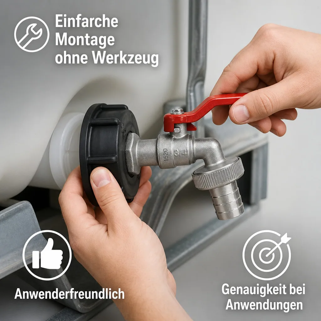 IBC Anschlusshahn 3/4 "