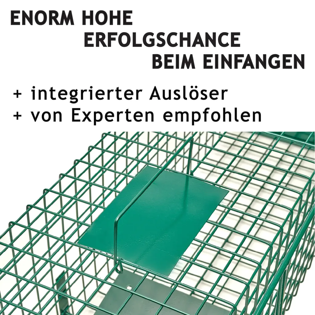 Lebendfalle 120cm gerade