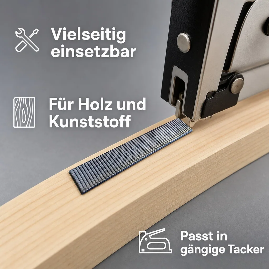 Tacker Nägel 12 mm - 1.000 Stück