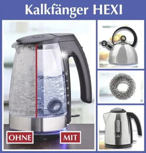 Kalkfänger HEXI, Edelstahl