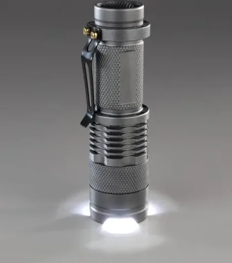 3 Watt LED Taschenlampe Titan, 80Lumen, IPX4, fokussierbar