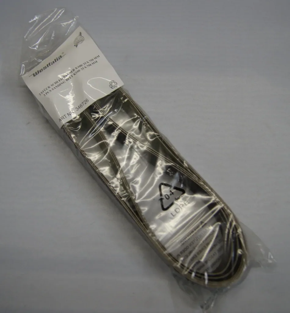 Schleifbänder K80/ 25 x 760 mm/ 3 Stück