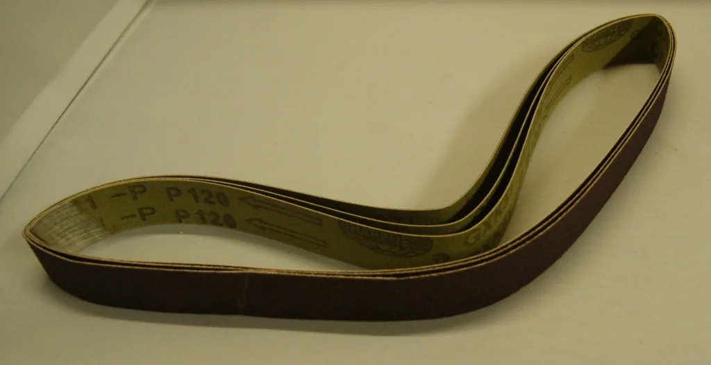 Schleifbänder K80/ 25 x 760 mm/ 3 Stück
