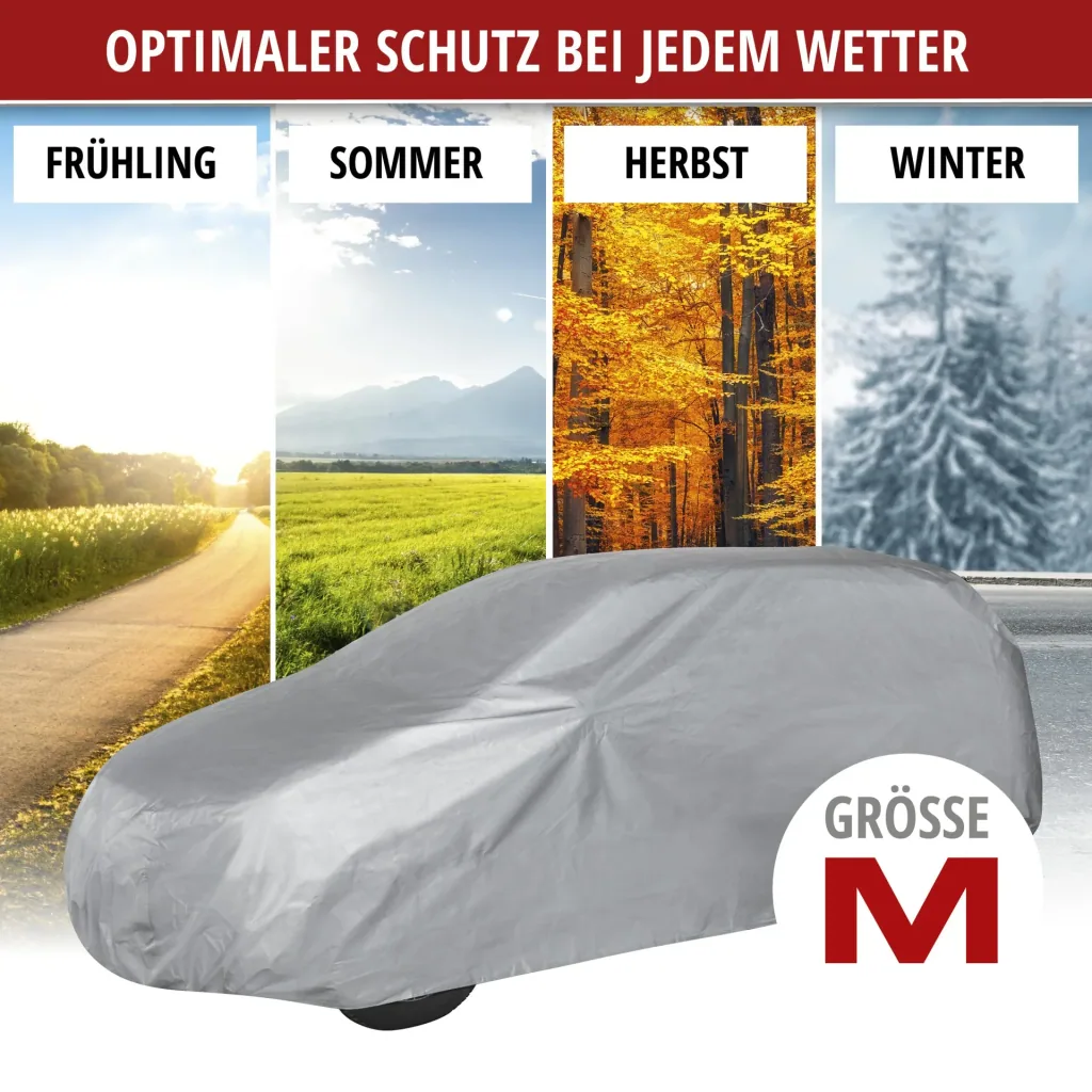 All Weather light SUV - Größe M - 460 x 175 x 145 cm - PEVA - grau