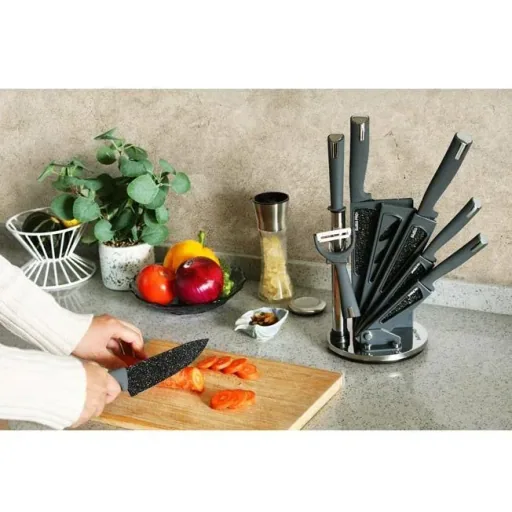 Küchenmesserset -mit Standard- 8-teilig -Grau