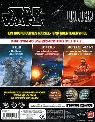 Gesellschaftsspiel Unlock! Star Wars