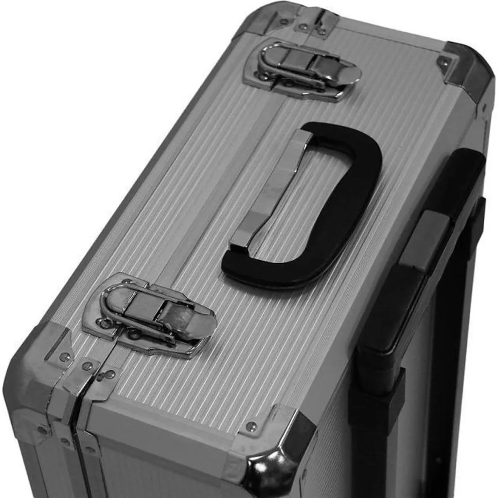 Werkzeugkasten mit 186-teiligem Werkzeugsatz - Aluminium - GK186