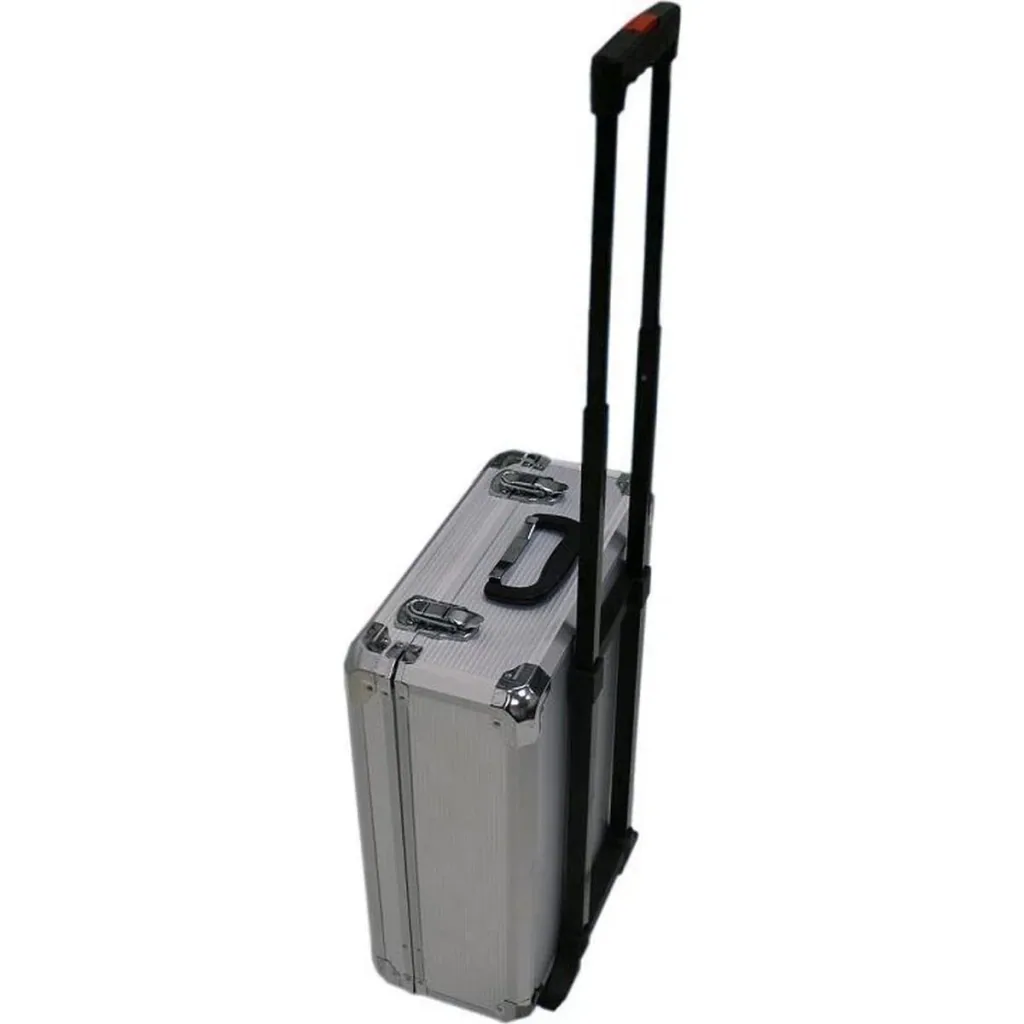 Werkzeugkasten mit 186-teiligem Werkzeugsatz - Aluminium - GK186