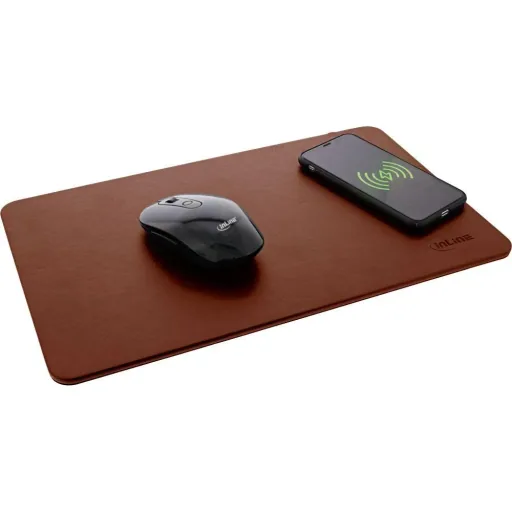 Maus-Pad, Wireless Charging (Qi), Kunstleder