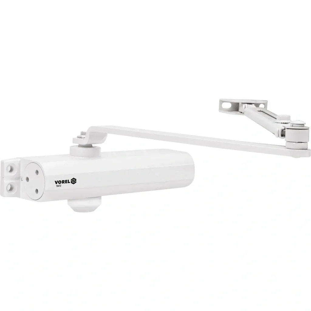 Silent Door Closer - Innentürschließer - bis zu 85 kg - Weiß