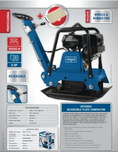 trilplaat HP3000S