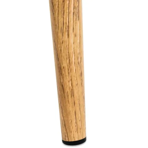 Design-Stuhl mit Stoffbezug schwarz 4 Stück