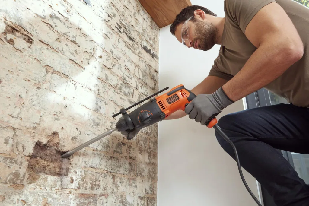 Kombihammer SDS-Plus BEHS01K, 650 Watt