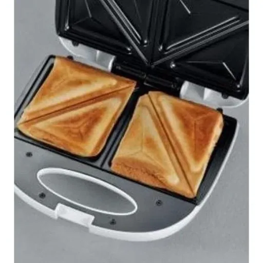 Sandwichmaker - 600 Watt - Weiß