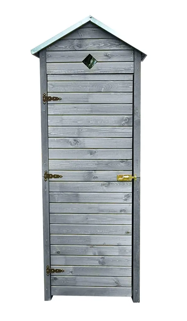 Gartenschrank Babylon, grau