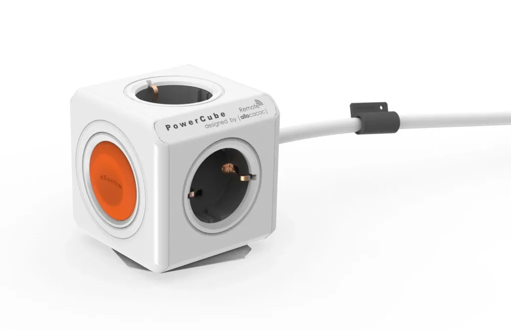 Powercube Extended Steckdosenwürfel mit 4 Steckdosen