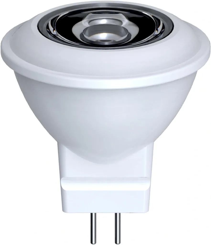 LED Reflektorlampe MR11 mit 3 Watt, GU4, warmweiß