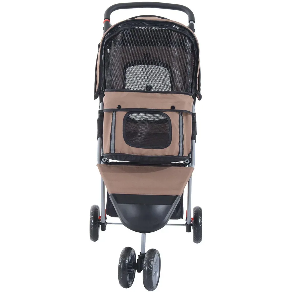 Hundebuggy Hundewagen Kaffee