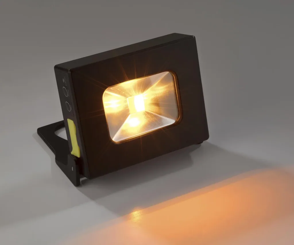 LED Akku Fluter mit Powerbank