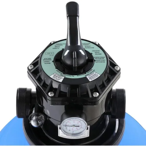 Sandfilterpumpe für Schwimmbad - 600W - 15.900 L/h - 60L Tank