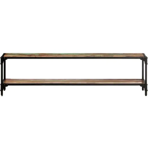 TV-Schrank 150x30x40 cm aus massivem recyceltem Holz