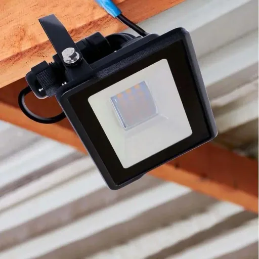 VT-158 LED-Flutlicht - 50W - 4000 Lm - 3000K - Schwarz