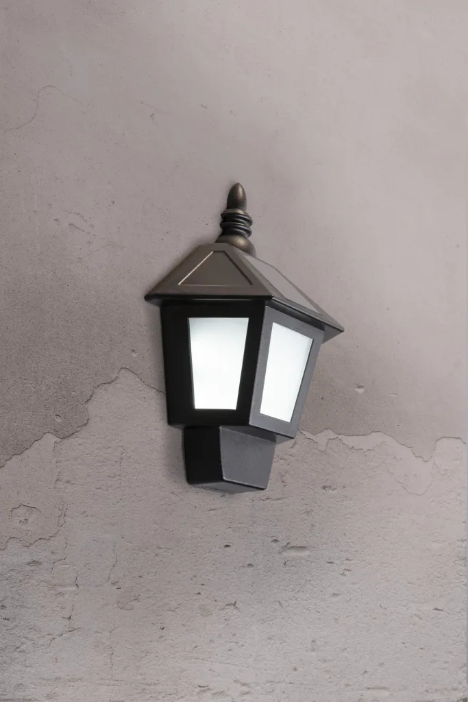 Solar Wandleuchte 2in1