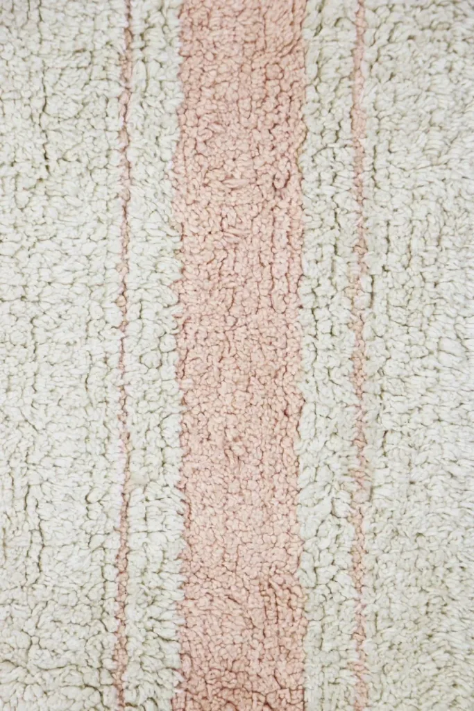 Lorena Canals Waschbarer Teppich - Gastro, Rose, Größe: 90 x 130 cm