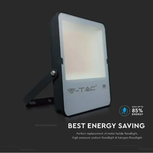 VT-162 LED-Flutlicht - 150 W - 20500 Lm - 4000K - schwarz - Extra effizient