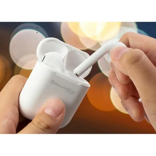 Kabellose Stereo-In-Ear-Kopfhörer weiß