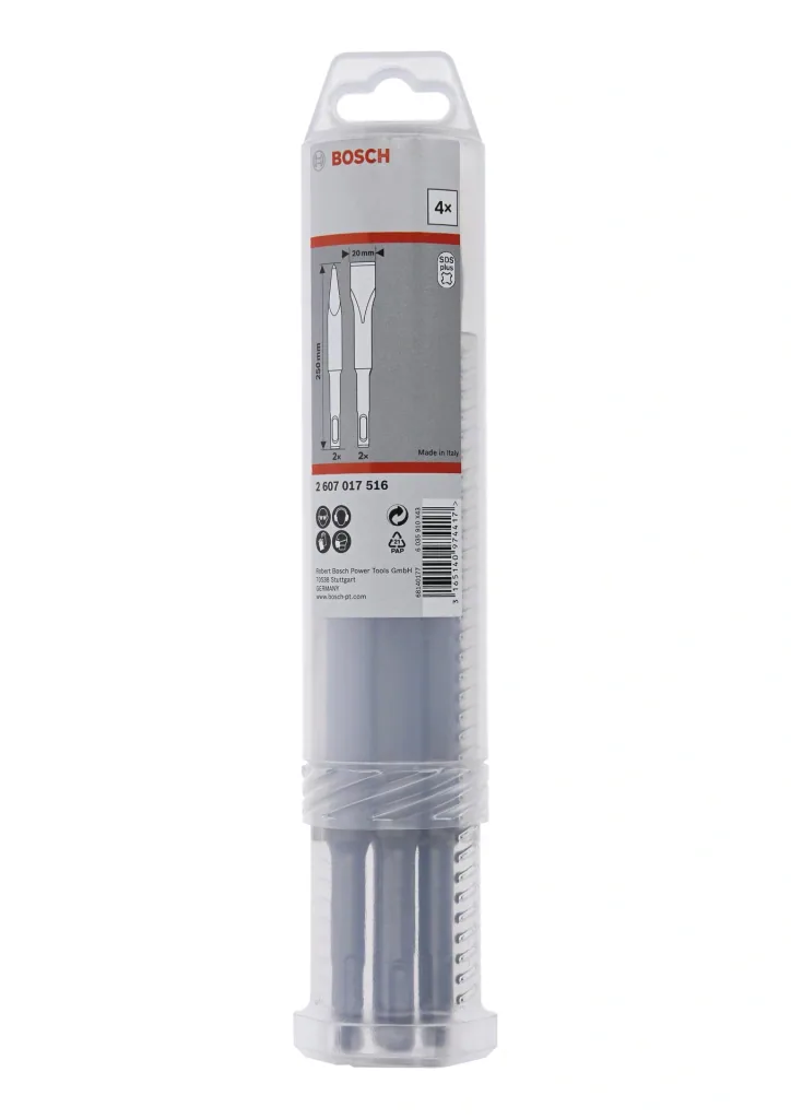 Meißelset 4-teilig Standard 250 SDS-plus