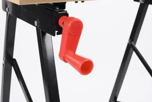 Werkbank - Schraubstock - Tragbar - Max. Gewicht 100 kg - Höher und breiter zu stellen