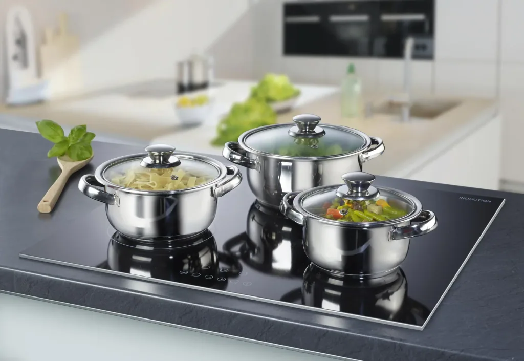 Topf-Set „Silver Line“, 6-teilig, Edelstahl