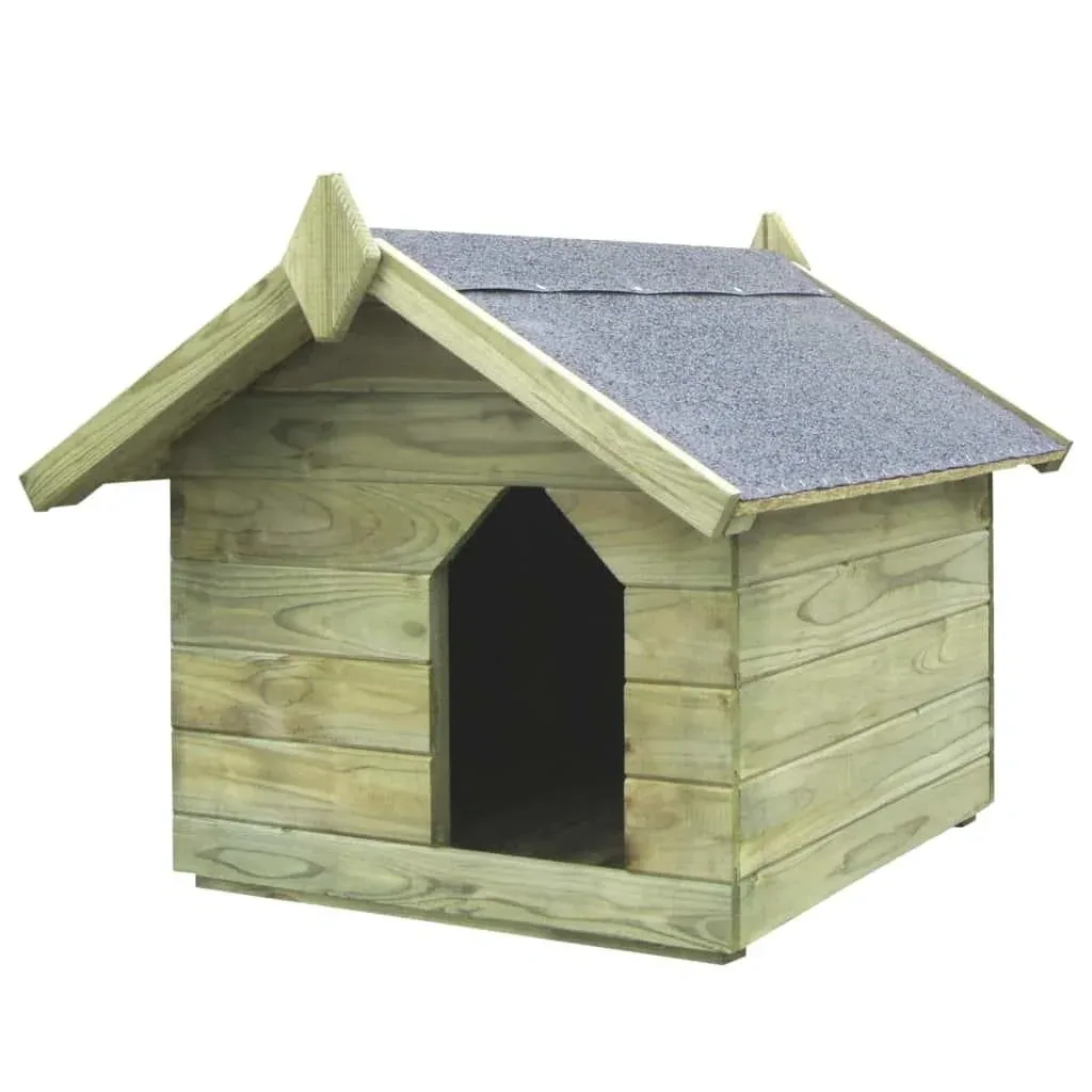 Hundehütte mit Faltdach imp