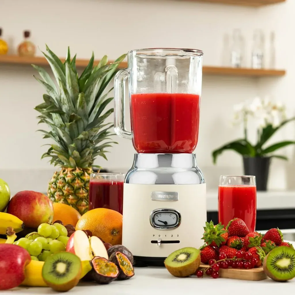 Retro Blender - Smoothie Maker - Weiß