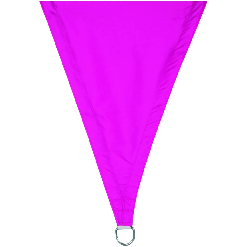 sonnensegel - quadratisch - 5 x 5 m - fuchsia
