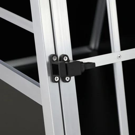 Hundetransportbox L 90x66x72cm Aluminium