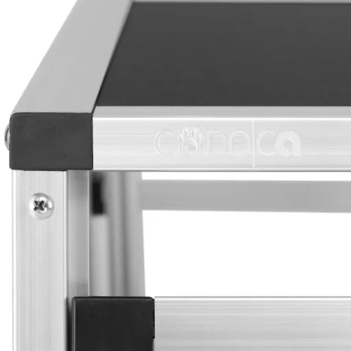 Hundetransportbox L 90x66x72cm Aluminium
