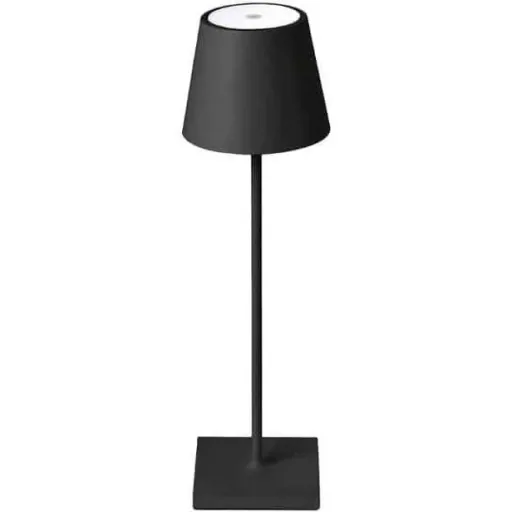 VT-7703 Tischleuchte - 4000K - Dimmbar über Touch - Wiederaufladbar - Schwarz