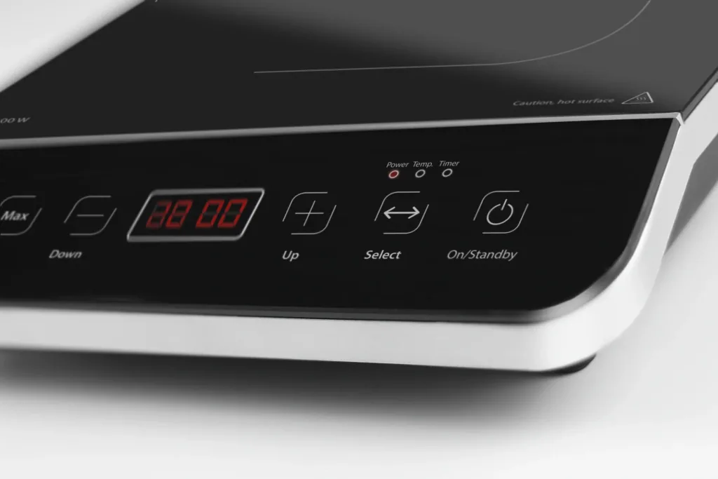 Einzel-Induktionskochfeld "Touch 2000", Glaskeramik, 2000 Watt