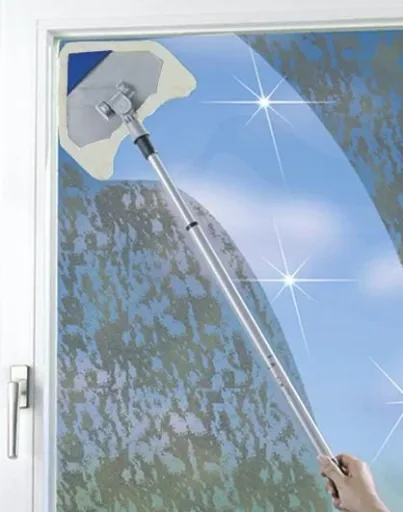 Multiflex Wischer, mit Teleskopstiel und 3 Bezüge