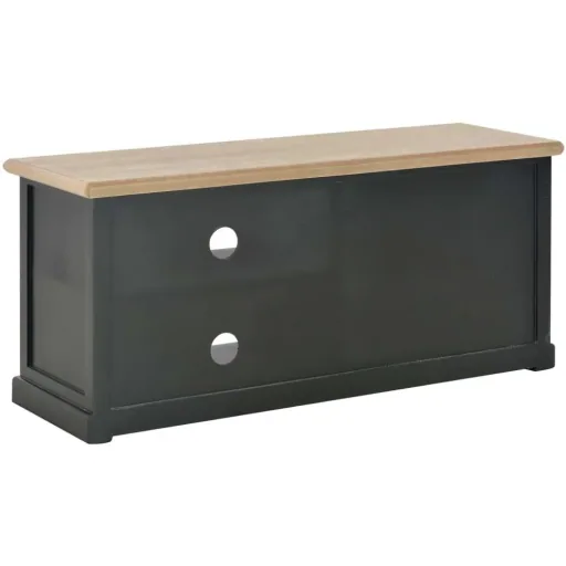 TV-Schrank 90x30x40 cm Holz schwarz