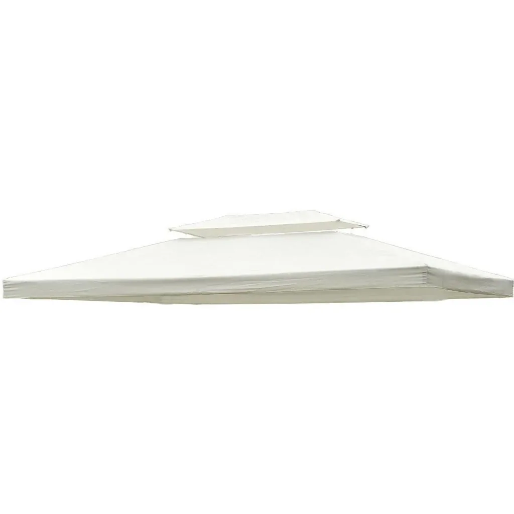 Ersatzdach für Metall Gartenpavillon 3x4m Creme