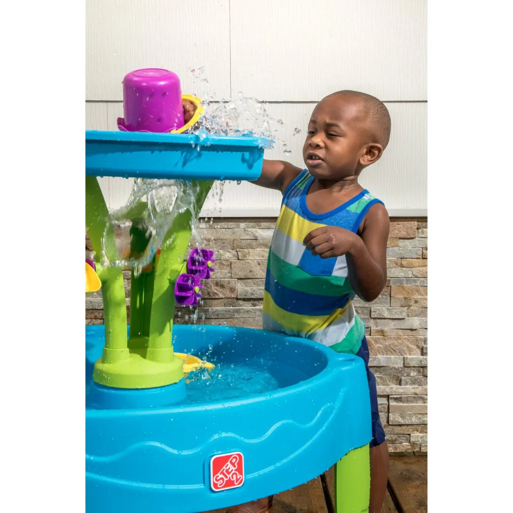 Summer Showers Splash Tower Water Table